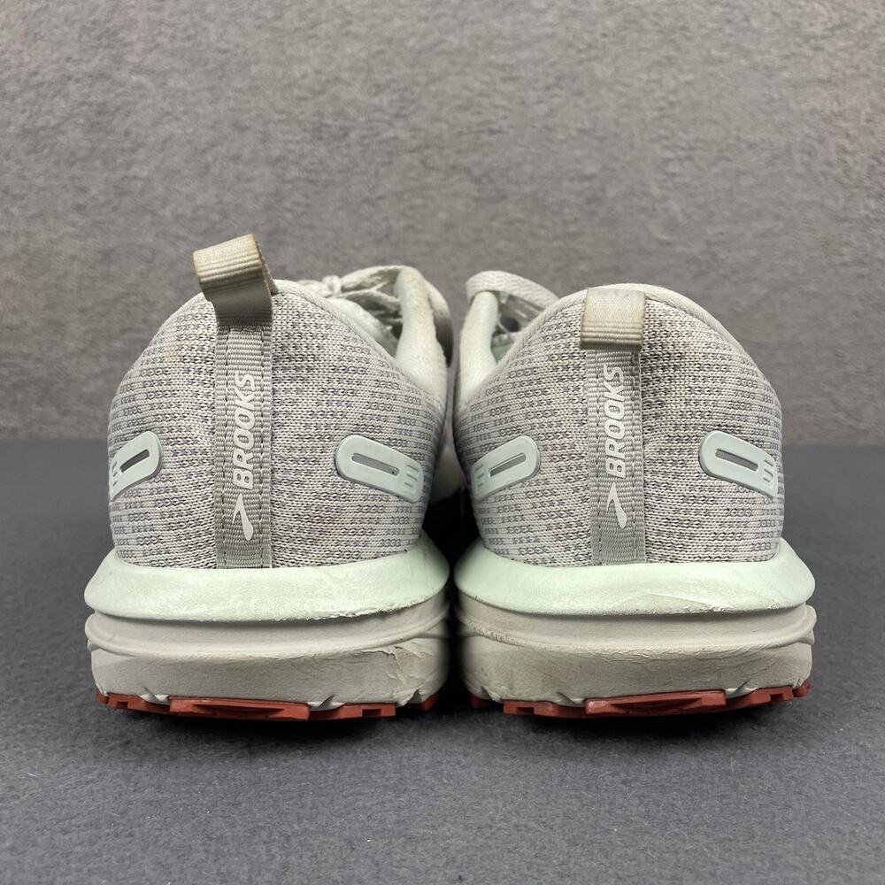 Brooks Revel Running Shoes Womens Size 10.5 Gray White Knit Road Neutral 120386 - Picture 9 of 15